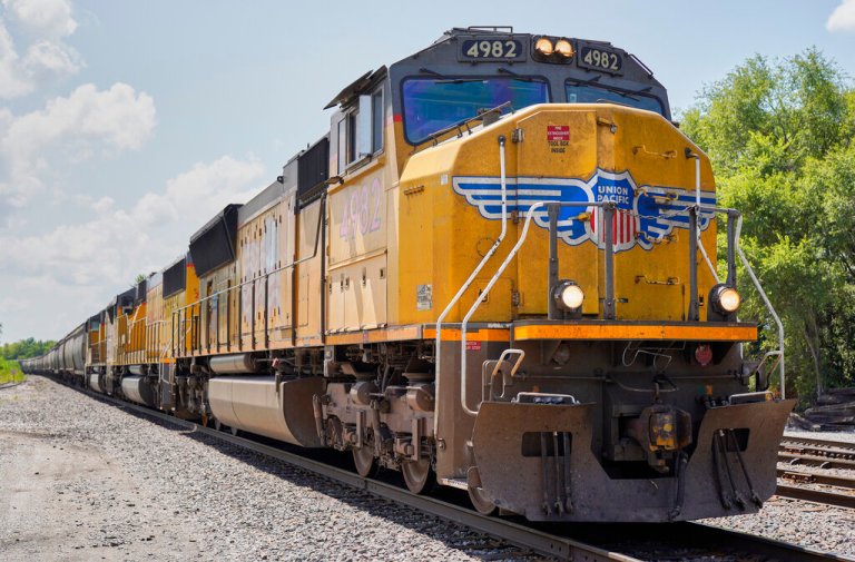 Union Pacific train.