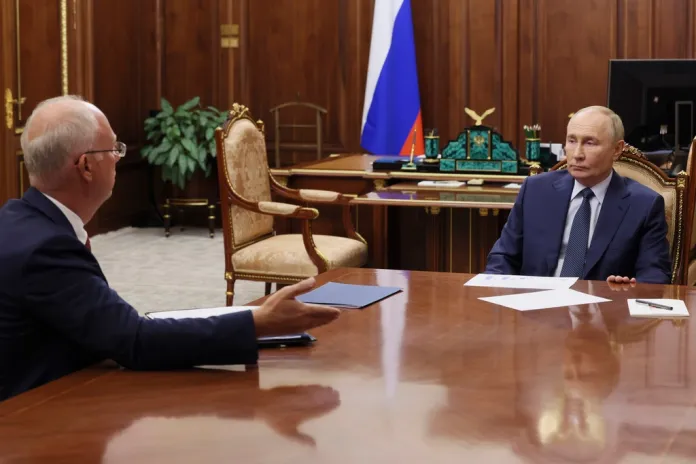 Kirill Dmitriev meets with Vladimir Putin