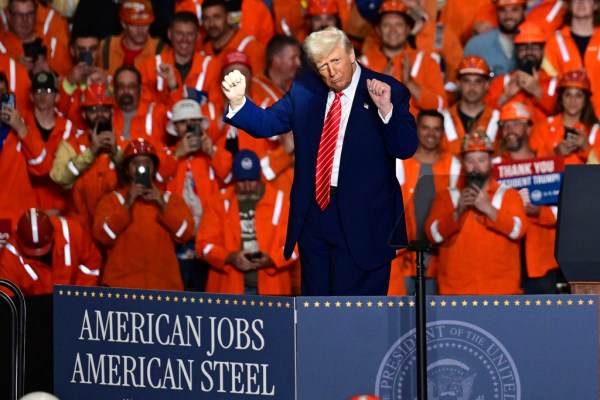 Trump’s triumph in Japan began at a steel mill in Pennsylvania