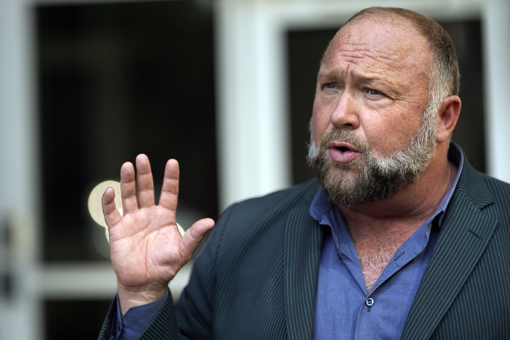NextImg:Alex Jones asks Supreme Court to pause $1.4 billion defamation judgement