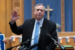 Merkley rails against Trump politics in filibuster speech during government shutdown
