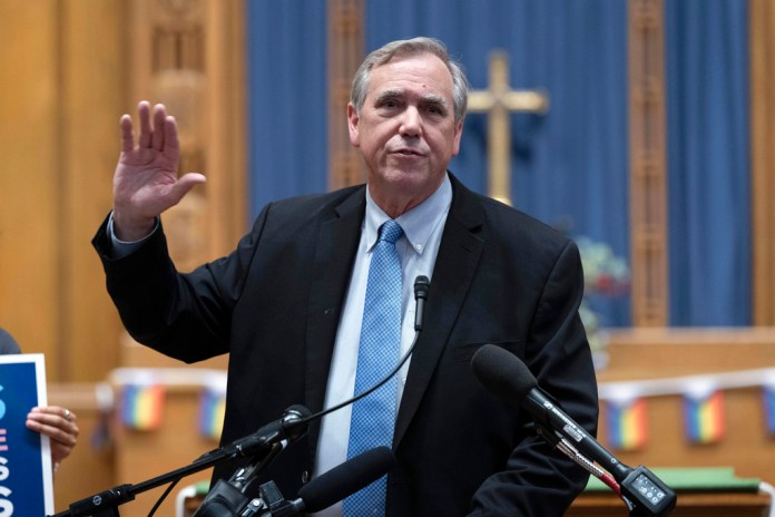 Merkley rails against Trump’s politics in filibuster speech