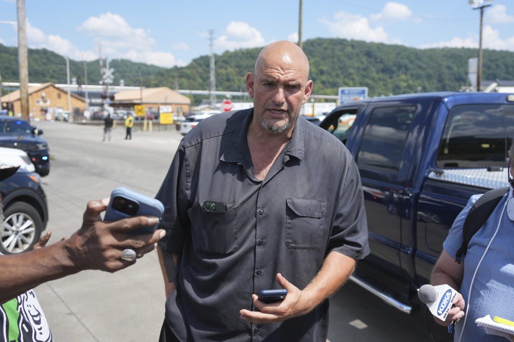 NextImg:John Fetterman: The lone voice of reason in a radical Democratic Party?