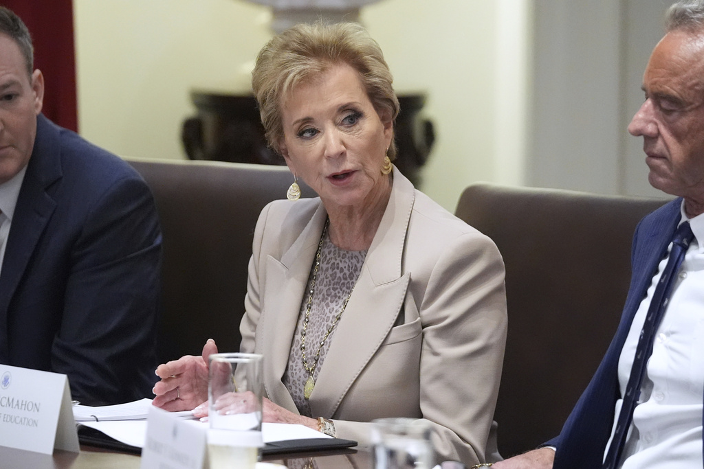 McMahon reveals talks with Congress to codify Education Department’s dismantlement