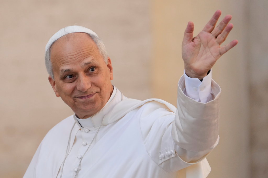 NextImg:Pope Leo XIV calls for more regulations to address climate change