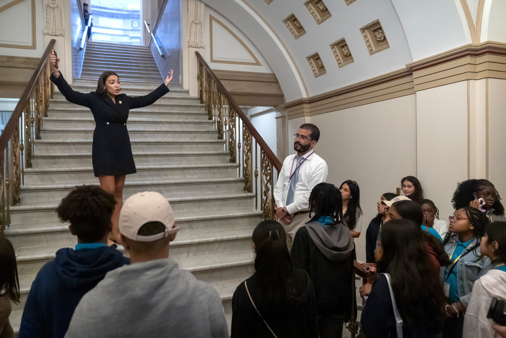 Sanders and AOC erupt when asked about possible Schumer primary challenge