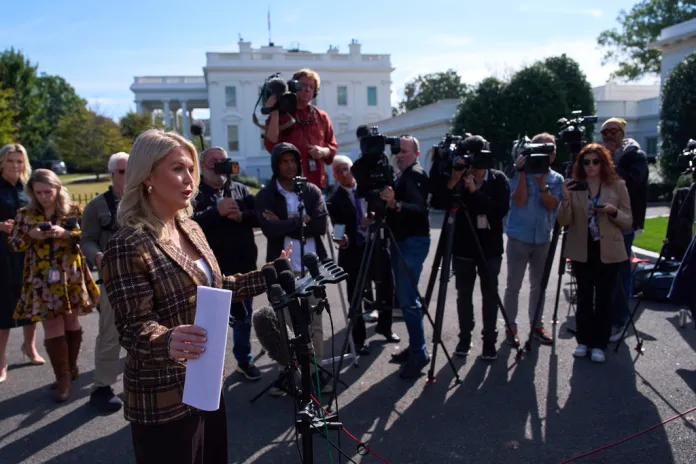 White House press office sends automated message blaming Democrats for ‘delays’