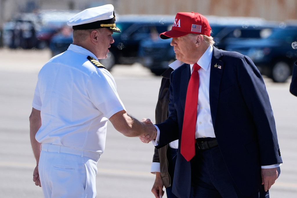 NextImg:WATCH LIVE: Trump speaks for Navy's 250th anniversary