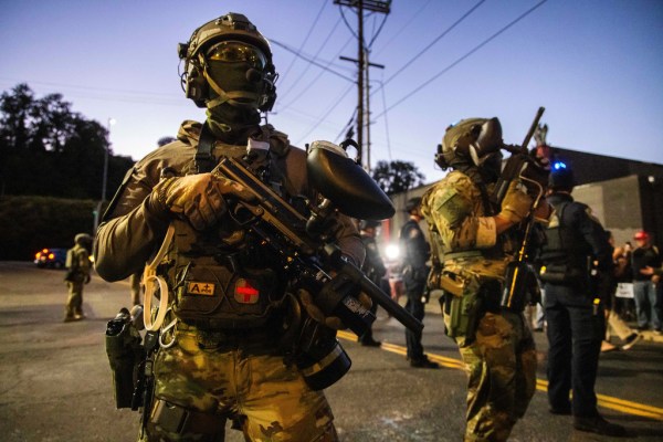 Newsom and Pritzker threaten to leave bipartisan group silent on troop deployments