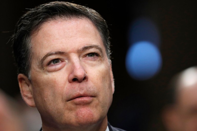 Former FBI Director James Comey.