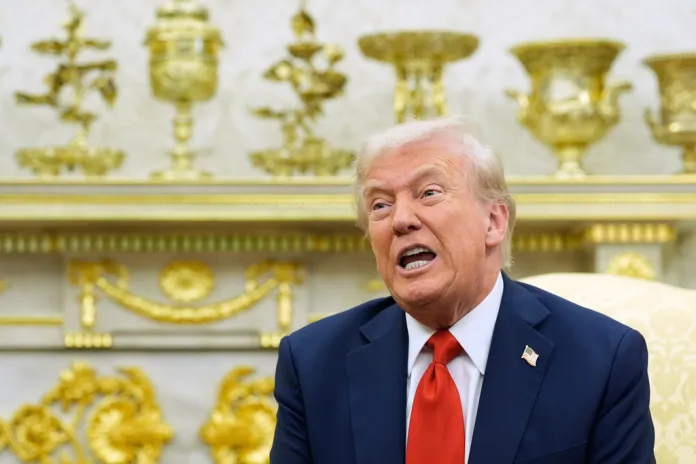UN cheers Trumps Gaza plan from the sidelines, seeks to insert itself into regions future 4 President Donald Trump and Finland's President Alexander Stubb meet in the Oval Office at the White House, Thursday, Oct. 9, 2025, in Washington. (AP Photo/Alex Brandon)