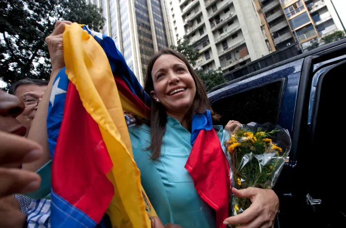 Polymarket odds skyrocketed for Machado before Nobel Prize win
