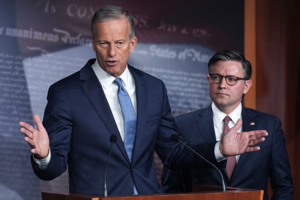Thune and Johnson united against Trump demand to nix Senate filibuster