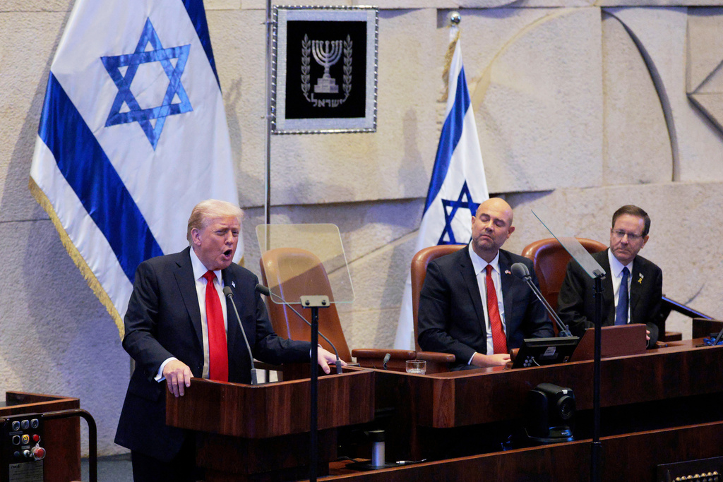 NextImg:Trump speech to Israeli Knesset after final living hostages freed