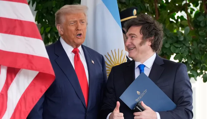 Democrats flip ‘America First’ script on GOP over Argentina bailout
