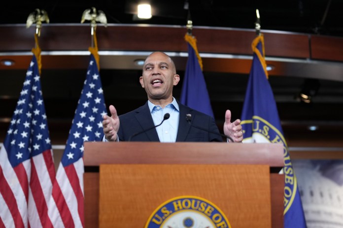Jeffries threatens ‘swift’ legal action if Johnson doesn’t swear in Grijalva