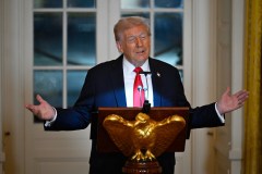 Trump fires warning shot at Hamas over executions: ‘We will have no choice but to go in and kill them’