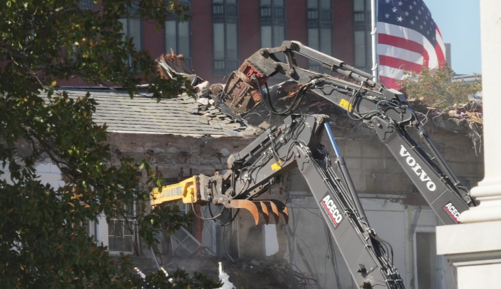 Interior Department to repurpose dirt from White House ballroom construction