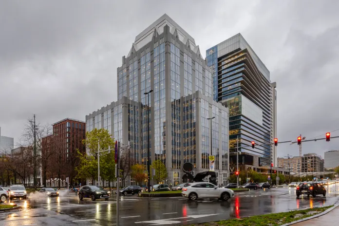The headquarters of Euroclear in Brussels.