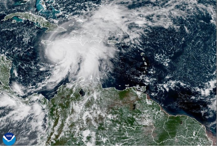 Storm Melissa reaches hurricane strength Storm Melissa reaches hurricane strength