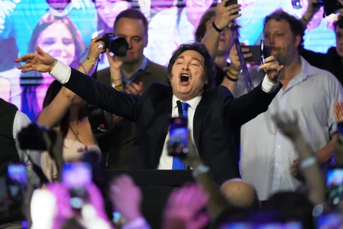 Argentine President Javier Milei.