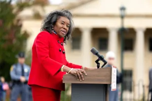 Winsome Earle-Sears campaign bus catches fire ahead of Rockingham rally