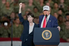 Takaichi channels Abe in courting Trump as president affirms new friendship