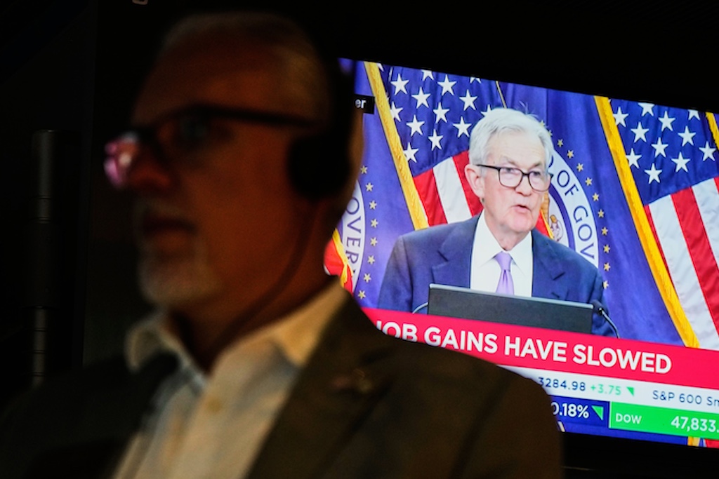 Stocks sink after Powell says December rate cut ‘not a foregone conclusion’