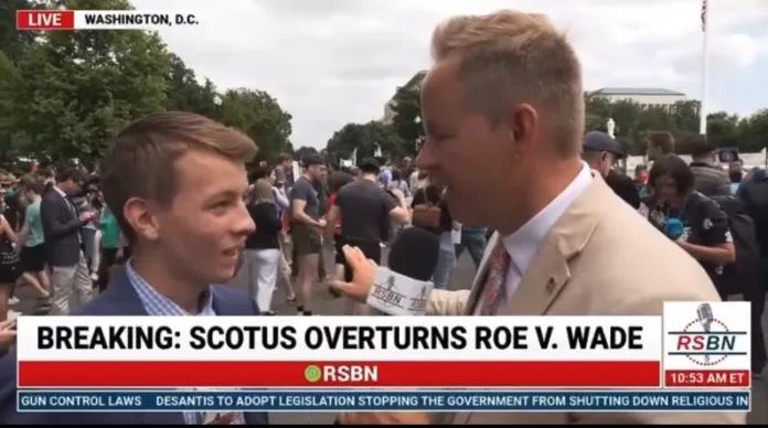 Darren Dershem speaks to RBSN after the Supreme Court overturned Roe v. Wade