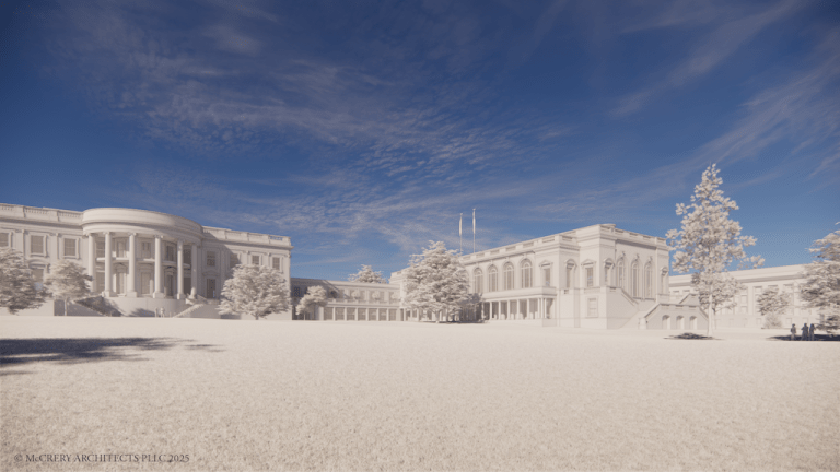 The White House announced and released images of what the East Wing ballroom will look like.