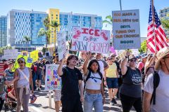 ‘No Kings’ protester calls for ICE officers to ‘get shot and wiped out’