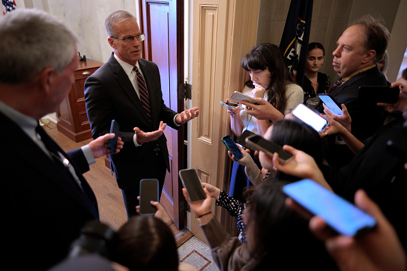 Furious Thune unloads on Democrats amid blame game over SNAP funding lapse