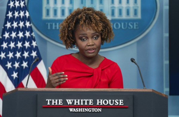Karine Jean-Pierre equates messaging challenges Trump administration faces to Biden era