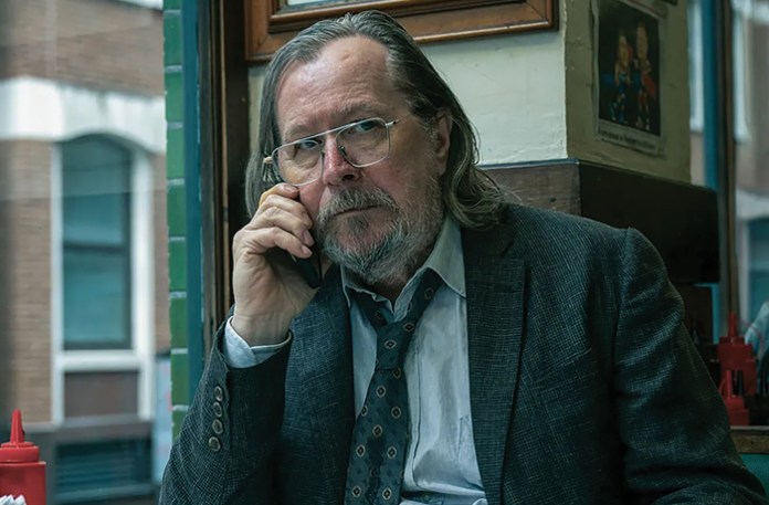 Gary Oldman in season 5 of Slow Horses. (Apple TV+)