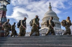 Trump said he ‘never’ wants to take National Guard out of DC