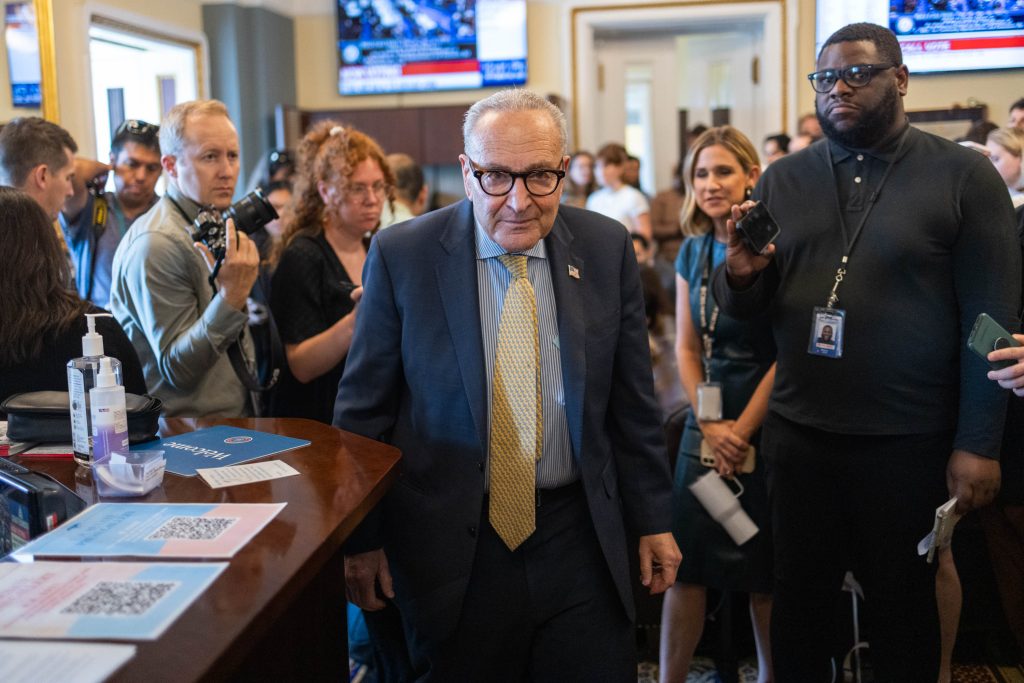 NextImg:Senate delivers seventh failed shutdown vote as troops approach payday