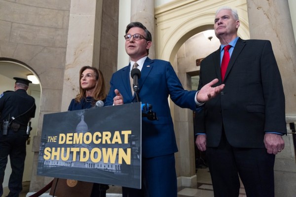 Johnson won’t negotiate on CR and blames Schumer for impending layoffs