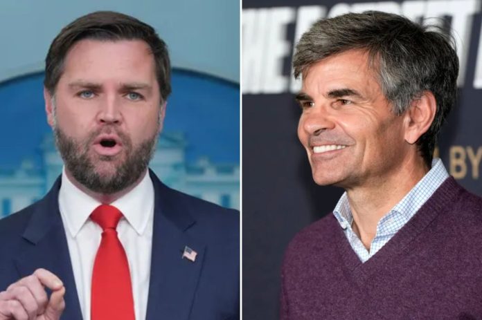 Vance knocks Stephanopoulos for ending interview over Tom Homan’s ‘fake scandal’