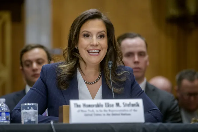 Stefanik reports  million campaign war chest