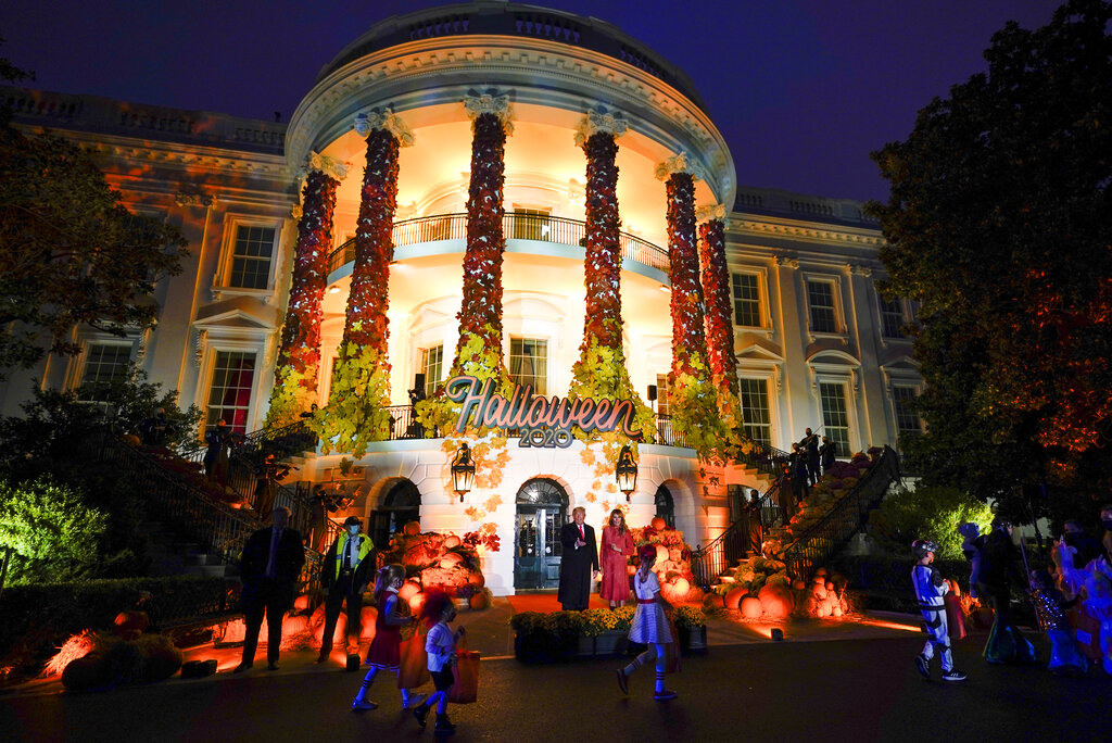 WATCH LIVE: Trump and first lady host Halloween trick-or-treating at White House