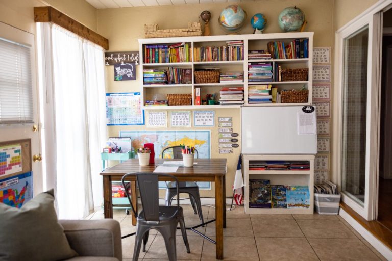 Young family homeschooling (iStock)