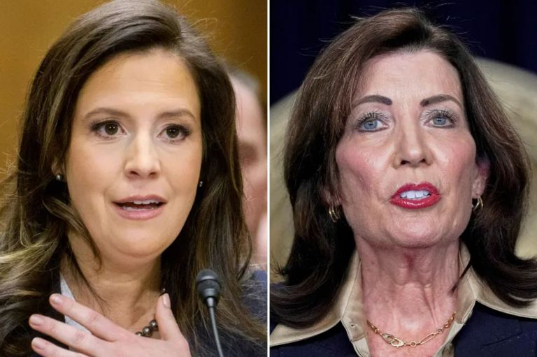 Elise Stefanik and Kathy Hochul 