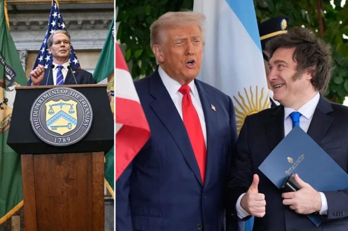 Bessent: Trump preparing  billion in private sector aid for Argentina
