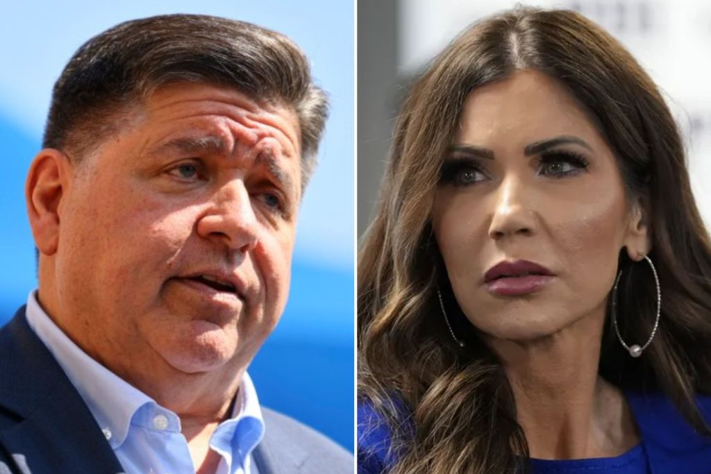 NextImg:Pritzker vows to boot Noem's ICE 'thugs' from Chicago