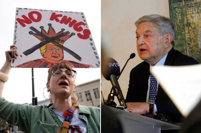 Soros groups are funding anti-Trump ‘No Kings’ protests