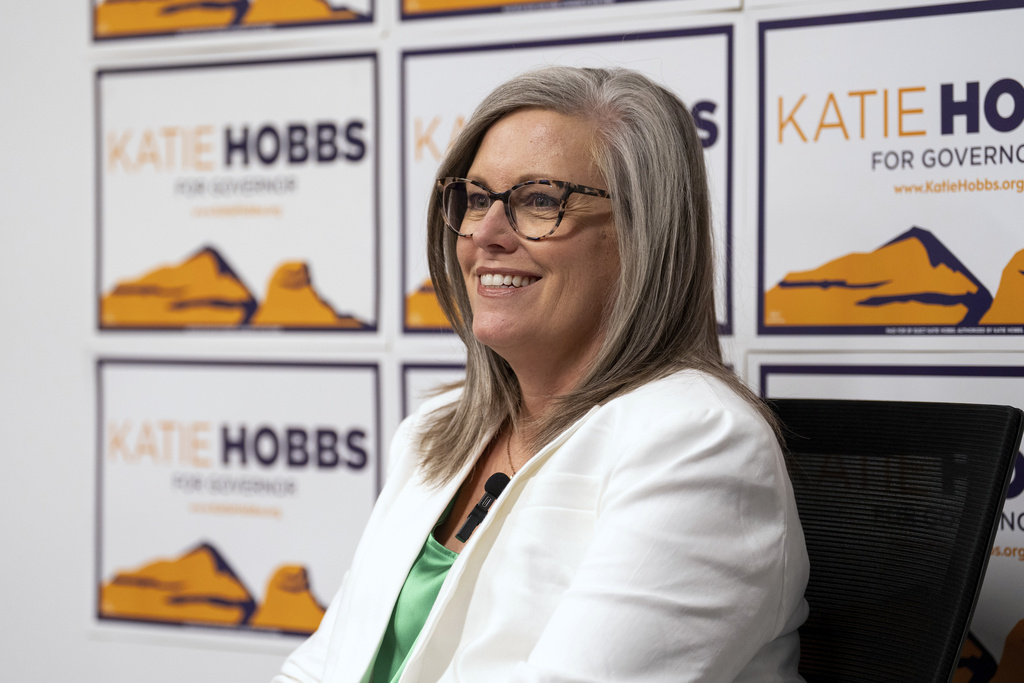 NextImg:Katie Hobbs launches reelection bid for Arizona governor