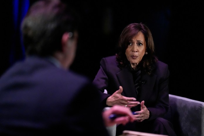 Harris says Democrats are doing ‘right thing’ resisting GOP on shutdown