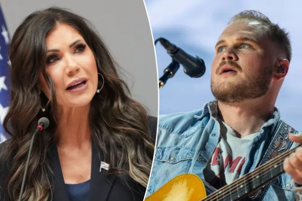 NextImg:Kristi Noem blasts 'completely disrespectful' Zach Bryan song