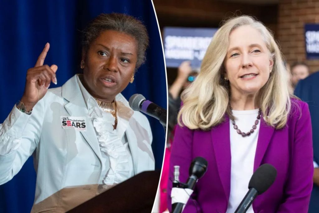 NextImg:Earle-Sears narrows Spanberger’s lead to 3 points in final weeks of Virginia race