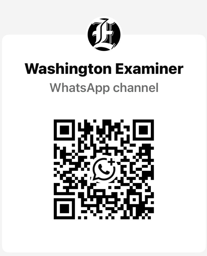 Washington Examiner WhatsApp channel